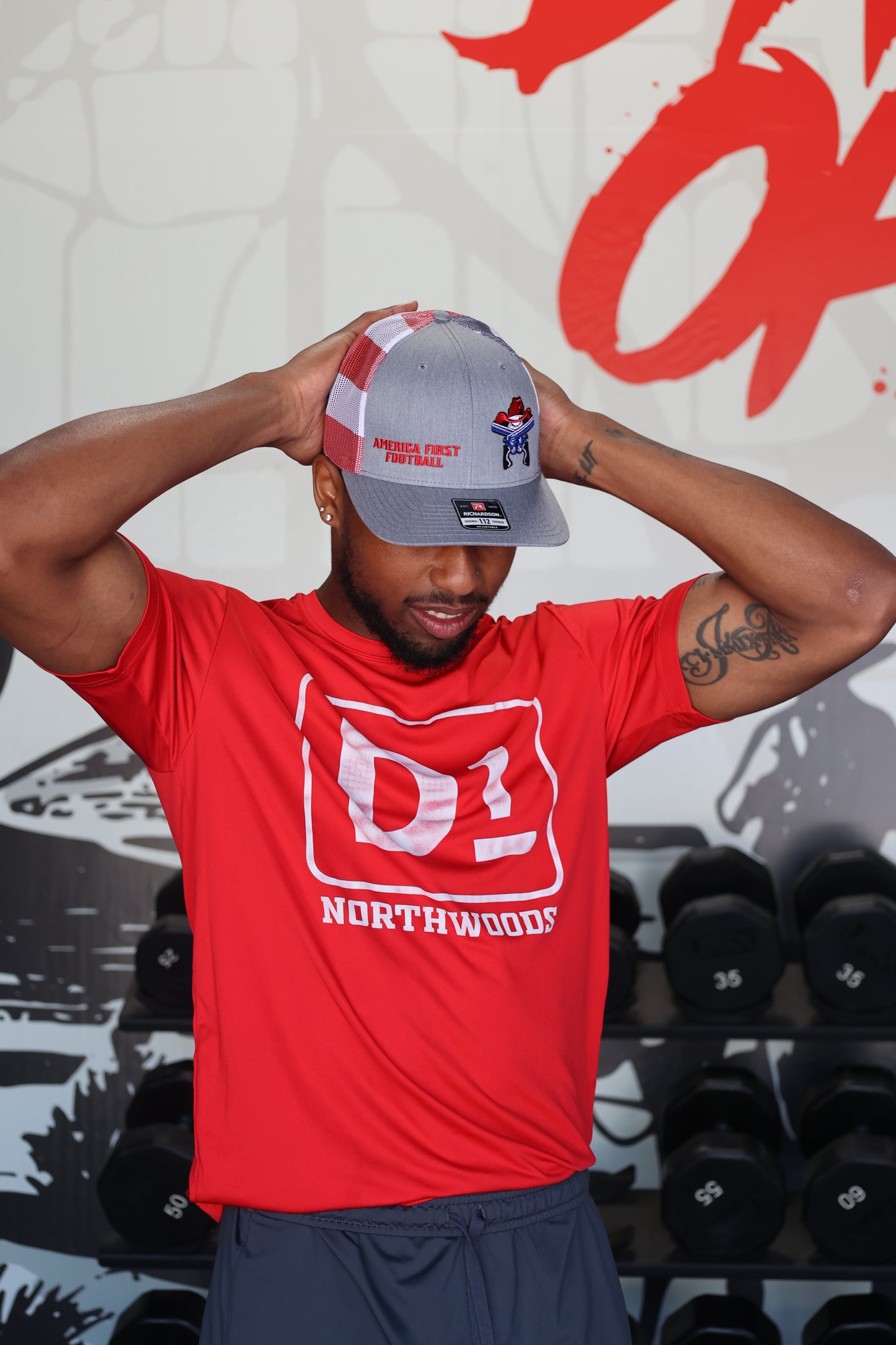 Gray America 1st Hat
