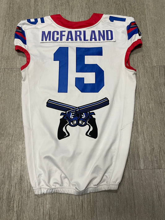 #15 LaDarian McFarland - 2023 White Jersey