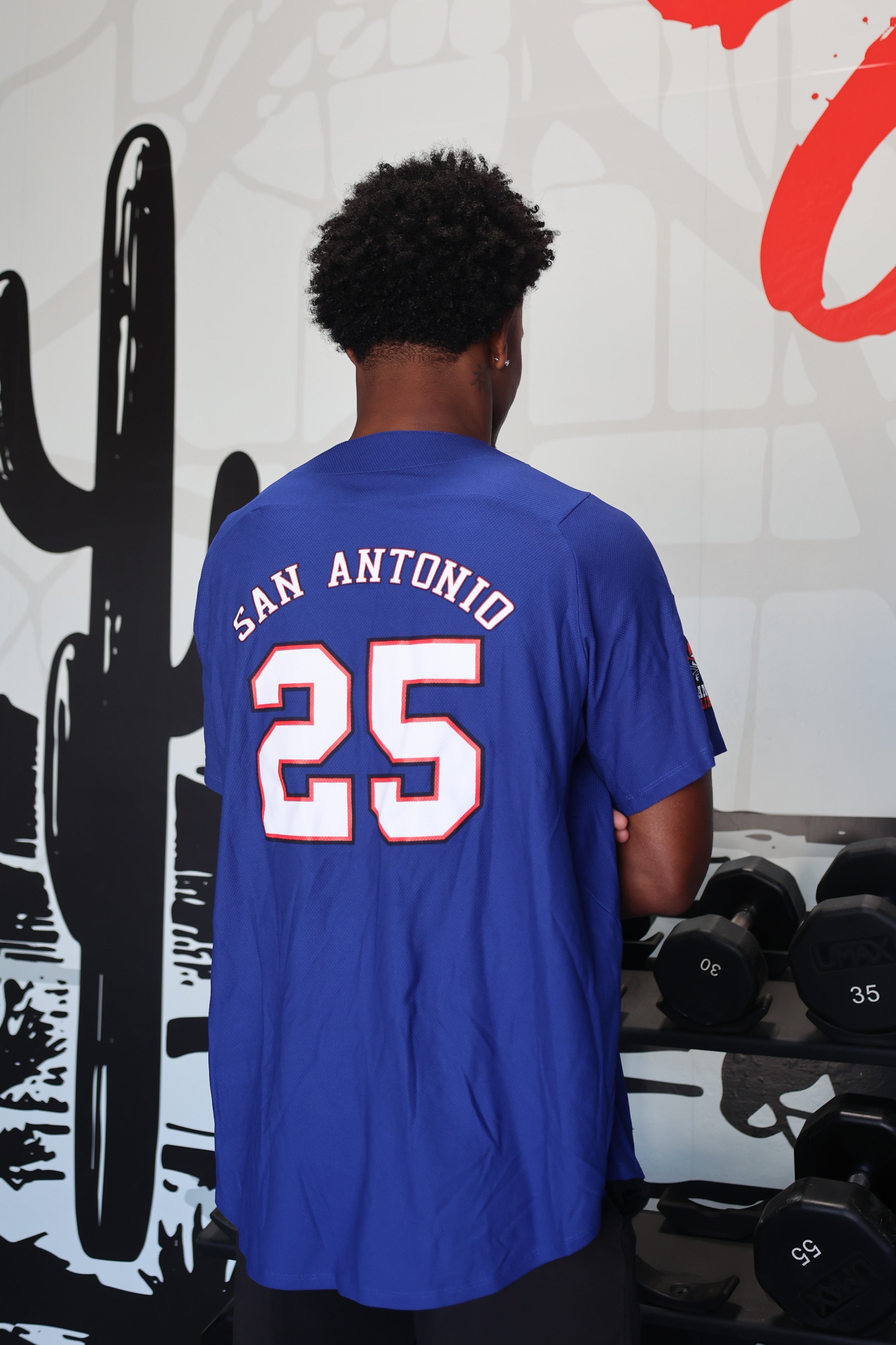 Blue Baseball Jersey