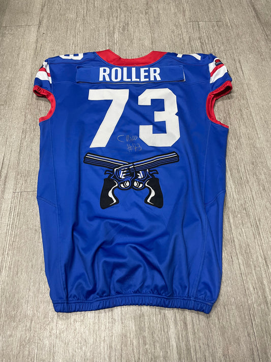 #73 Caleb Roller - Signed 2023 Blue Jersey