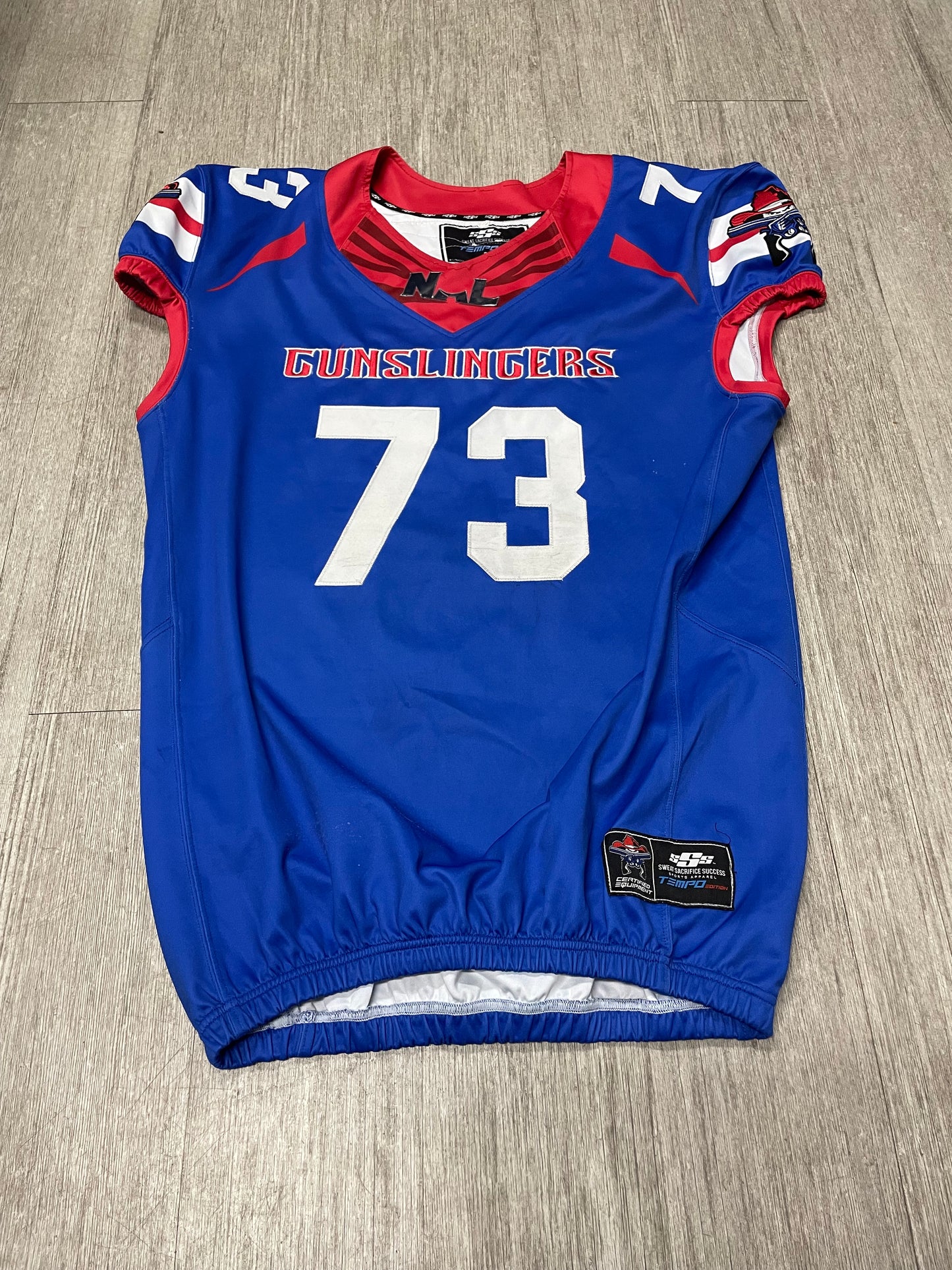 #73 Caleb Roller - Signed 2023 Blue Jersey