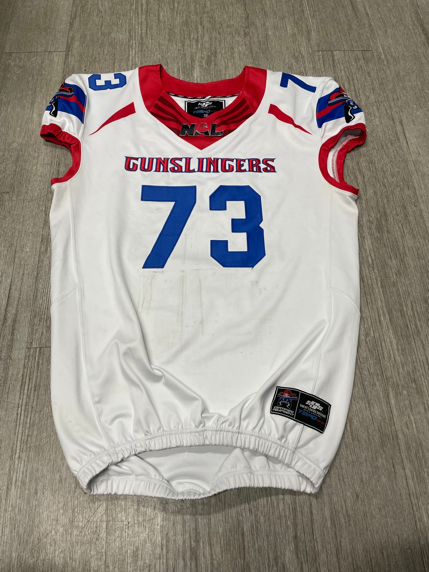 #73 Caleb Roller - Signed 2023 White Jersey