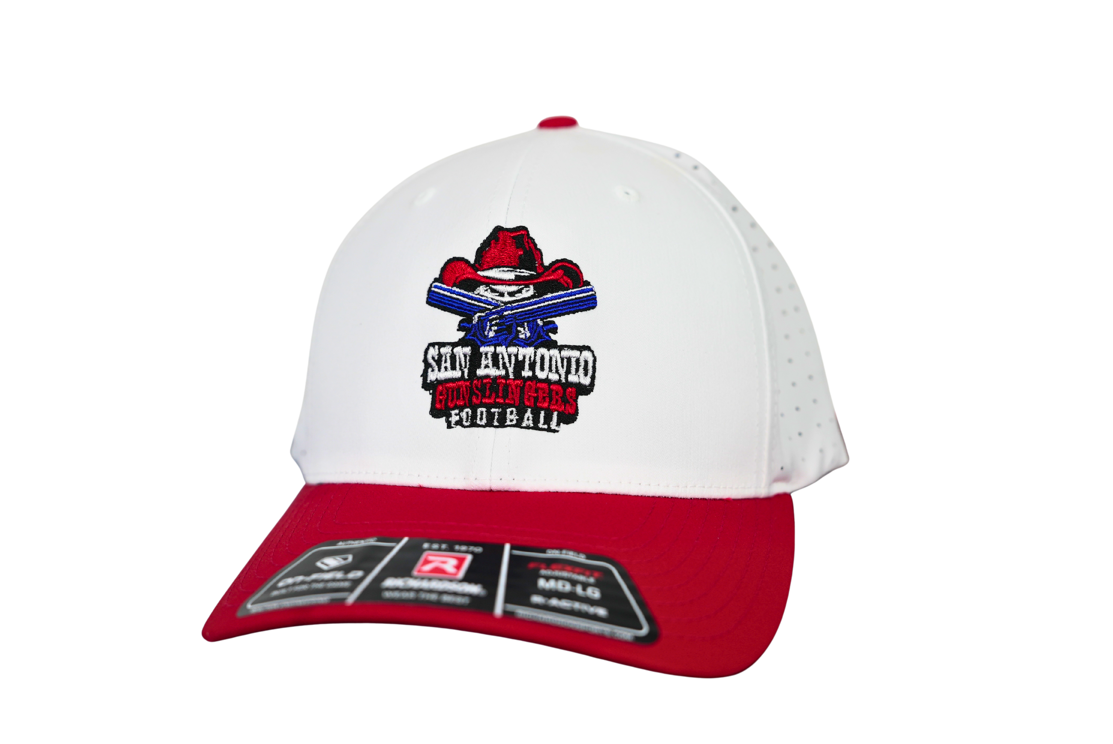 Gunslingers Football Red Ball Cap