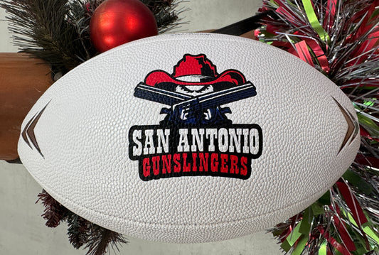 2023 San Antonio Gunslingers Game Ball