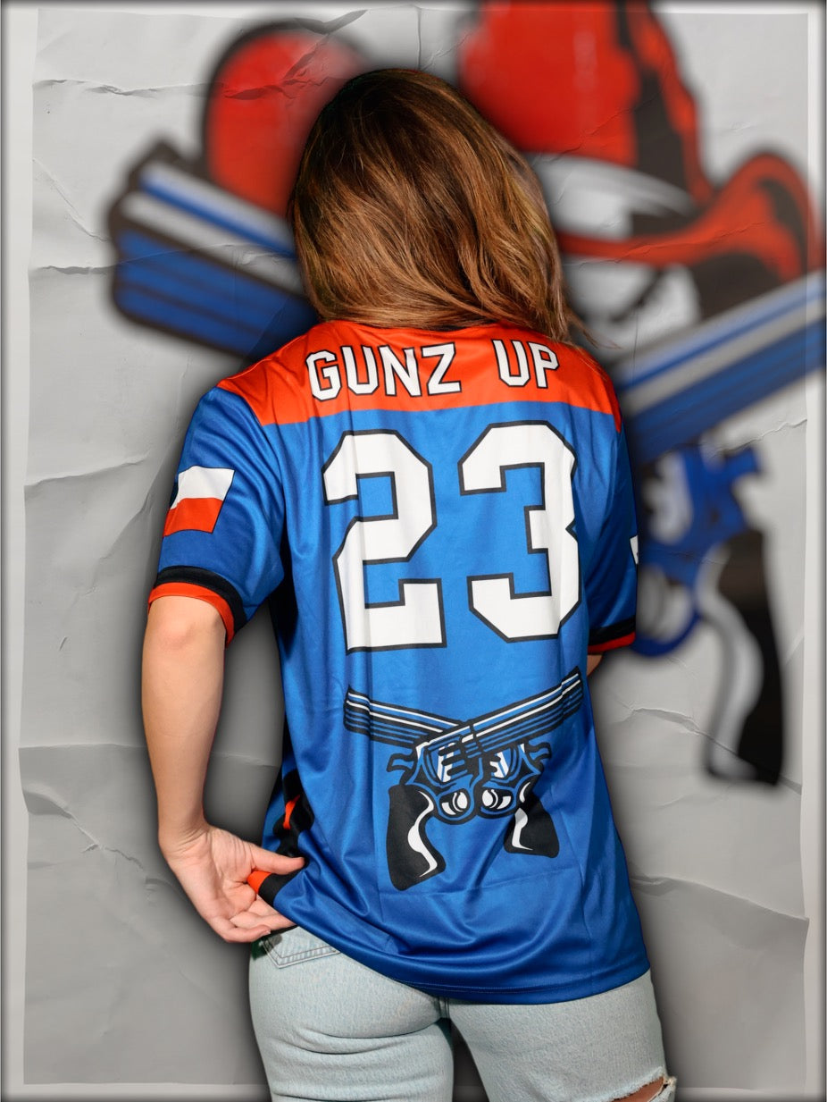 Gunz Up 23 - Blue Jersey