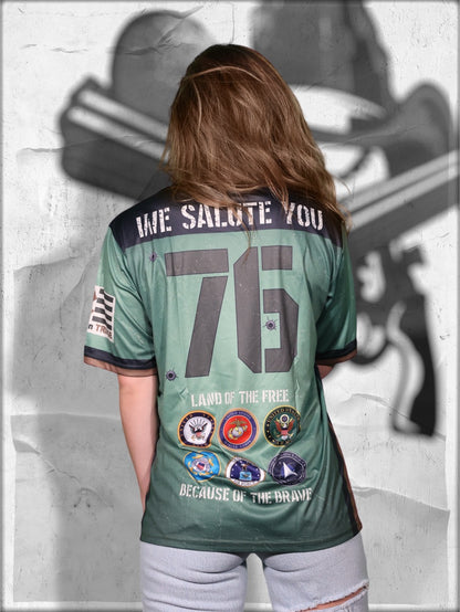 We Salute You - Military Jersey