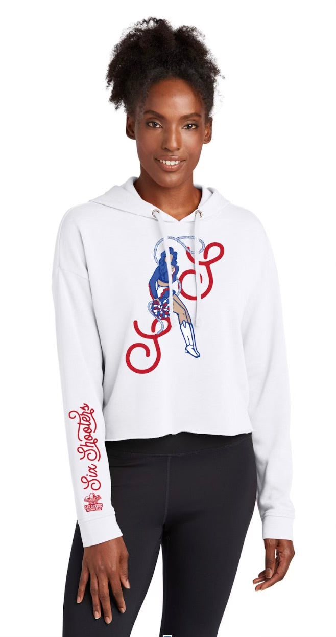 Six Shooters Cropped Hoodie