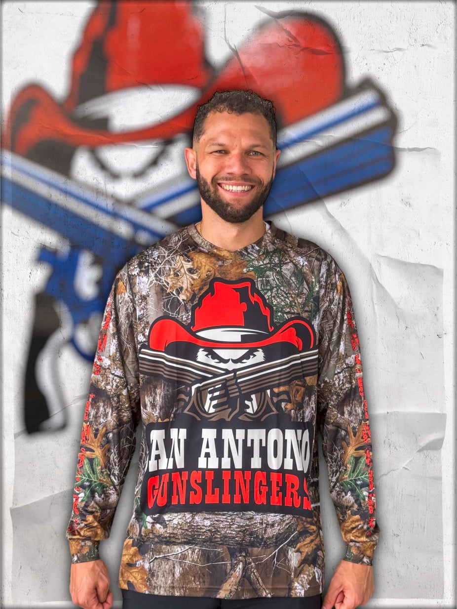 Camo Long Sleeve Shirt
