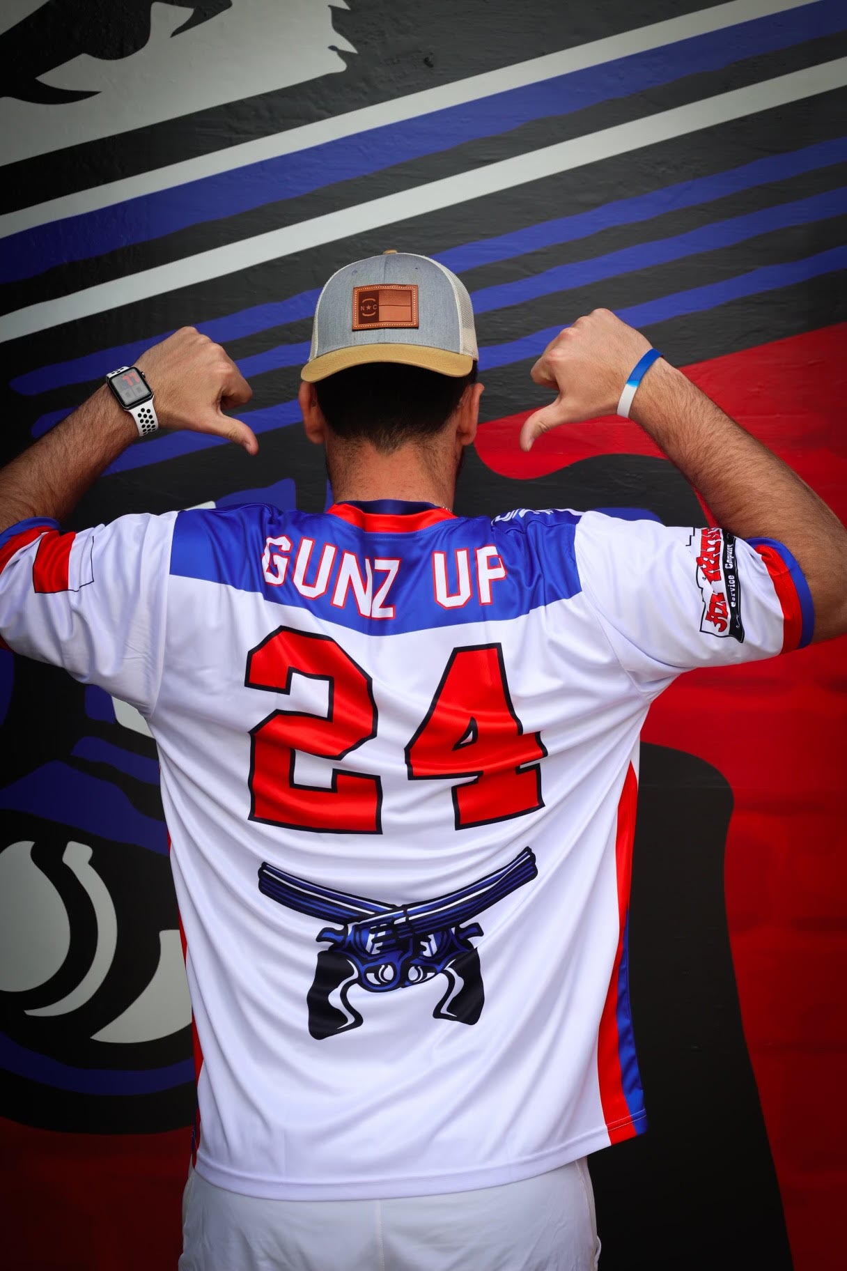 Gunz Up 24 Jersey - White