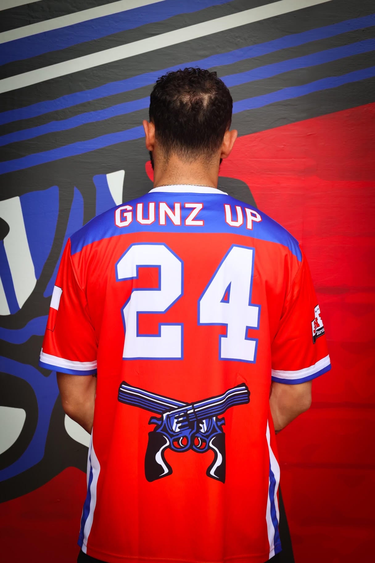 Gunz Up 24 Jersey - Red